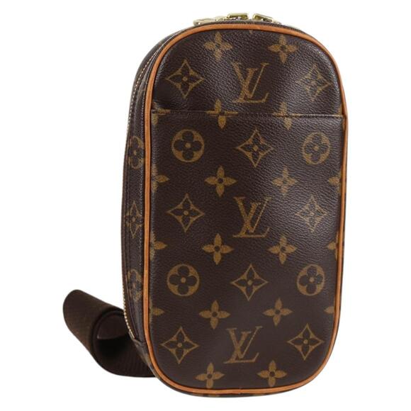 LOUIS VUITTON Monogram Pochette Gange Shoulder Bag M51870 - Picture 1 of 16